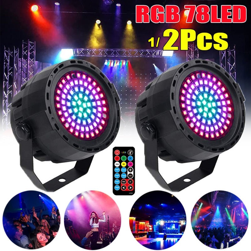 Audio Music Dj - 2/1PCS 12V RGB Sound Activated DMX