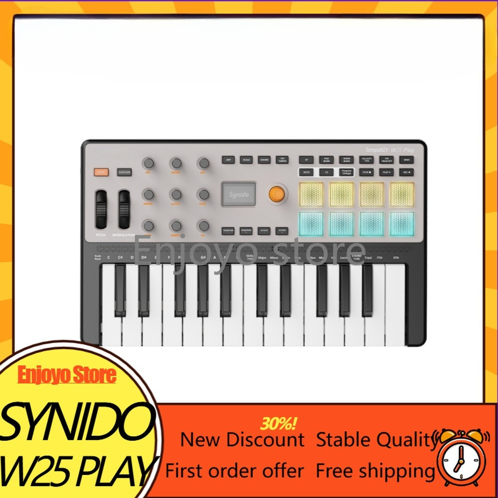 Synido TempoKEY W25 Play Wirel - огляд і ціна Midi Controller Pad