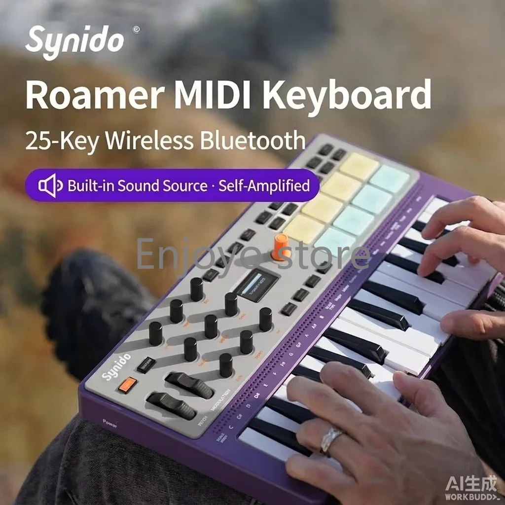 Synido TempoKEY W25 Play Wirel - огляд і ціна Midi Controller Pad