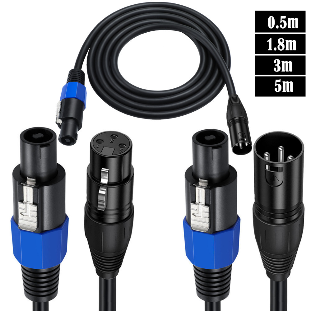 Speakon To XLR Cable Audio Jac - огляд і ціна Audio Music Dj