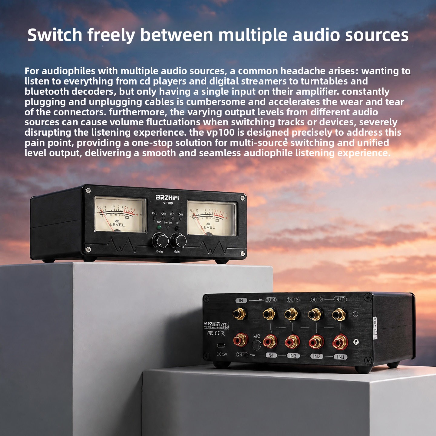 BRZHIFI 2027 new VP100 music l - огляд і ціна Audio Without Music