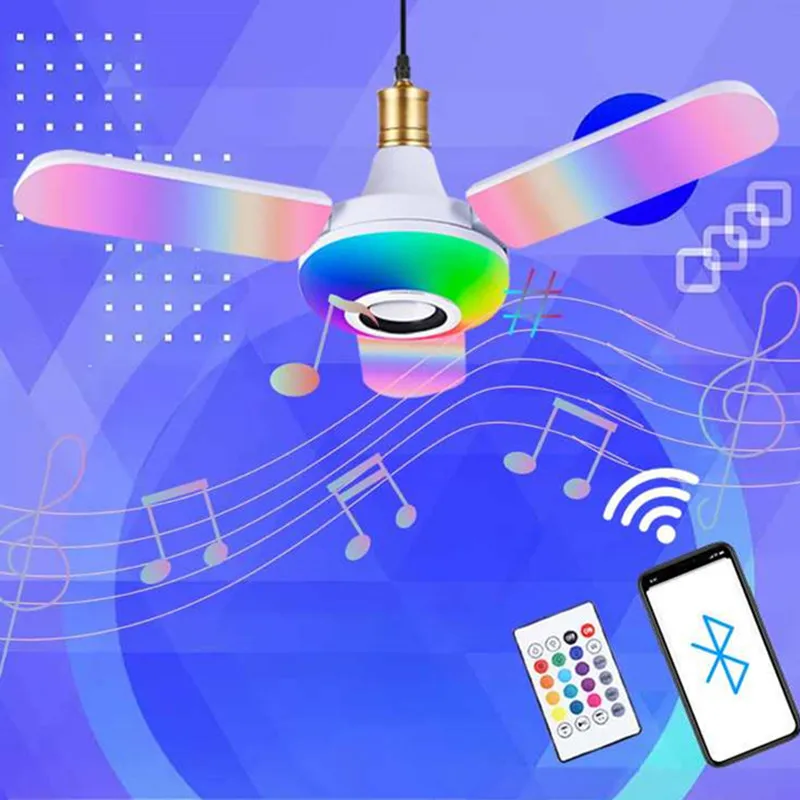 Bluetooth Music Light E27 Inte - огляд і ціна Audio Music Spotify