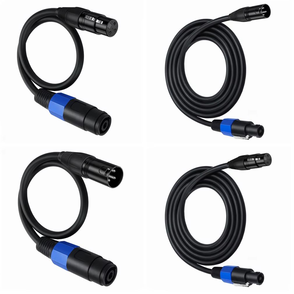 Speakon To XLR 3pin Cable Audi - огляд і ціна Audio Music Dj