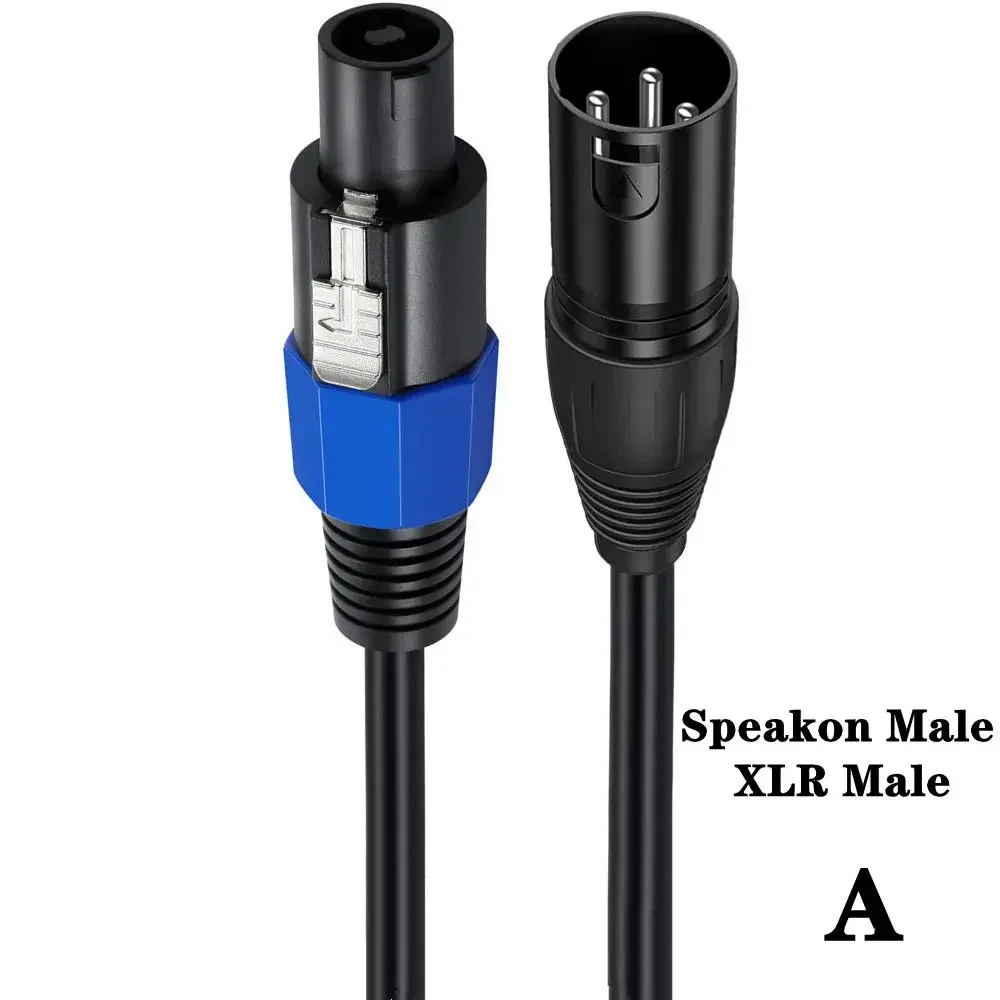 Speakon To XLR 3pin Cable Audi - огляд і ціна Audio Music Dj