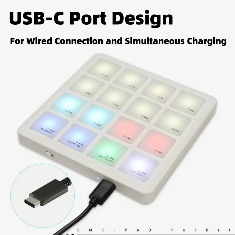 M-Vave Smc-Pad Pocket Handheld - огляд і ціна Midi Controller Pad