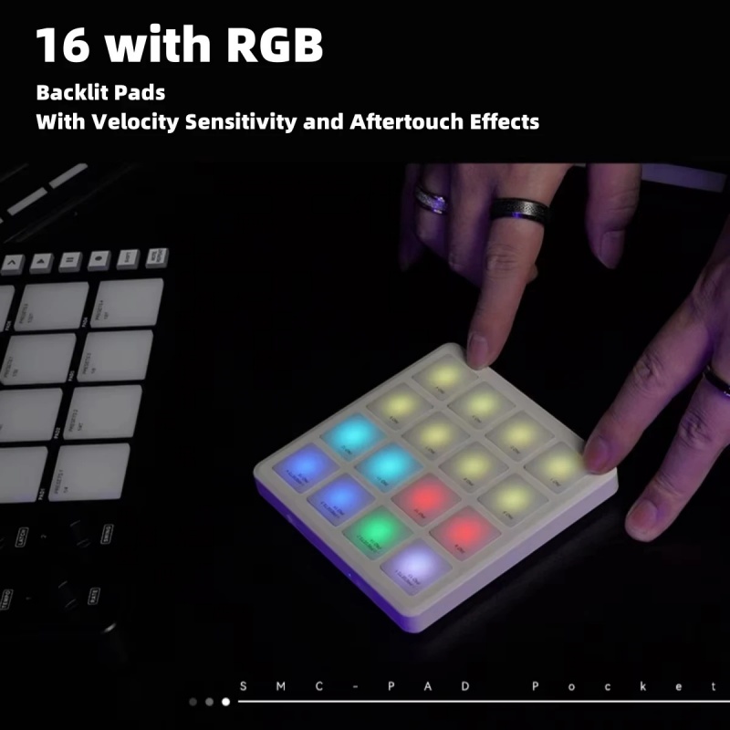 M-Vave Smc-Pad Pocket Handheld - огляд і ціна Midi Controller Pad